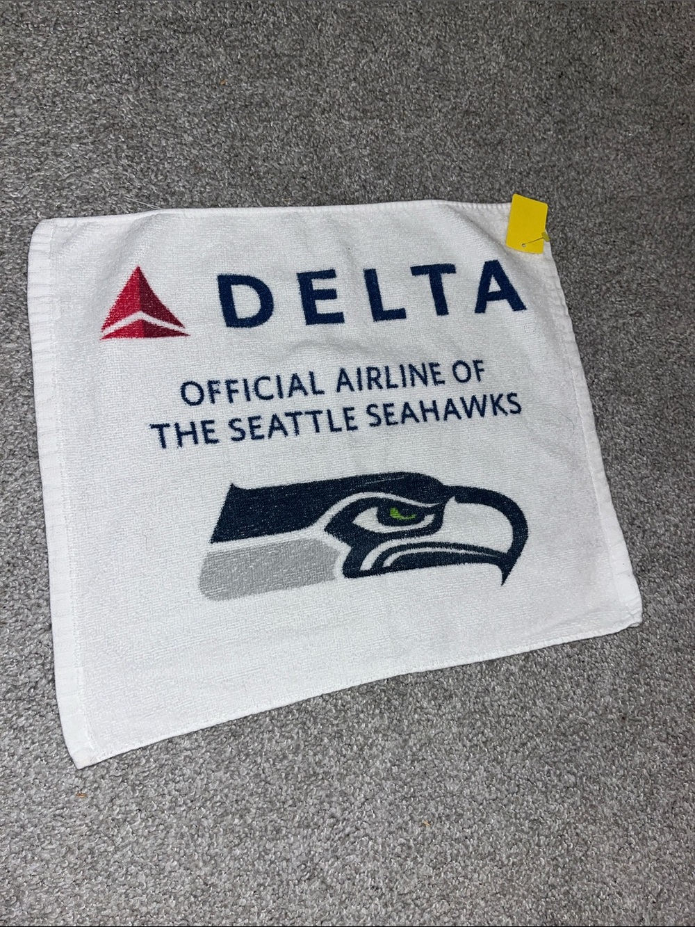 Seattle Seahawks Delta Collector Stadium Terry Cloth Football Rally Golf Towel